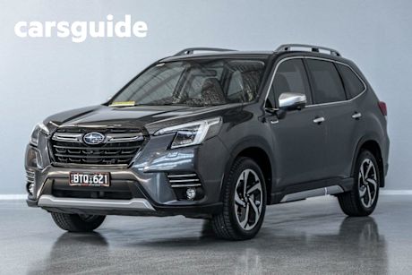 Grey 2021 Subaru Forester Wagon Hybrid S (awd)