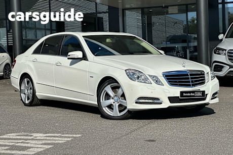White 2011 Mercedes-Benz E250 Sedan CDI Avantgarde