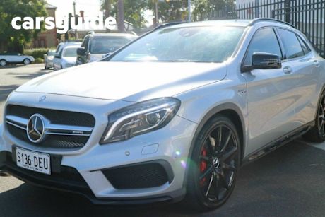 Silver 2015 Mercedes-Benz GLA45 Wagon AMG 4Matic