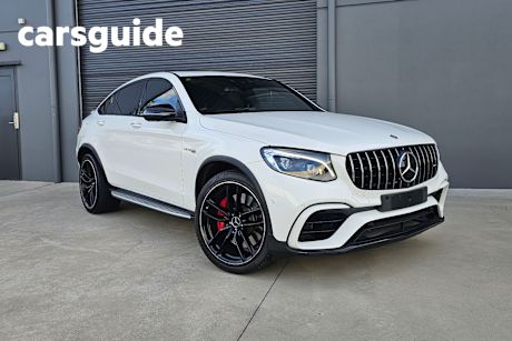 White 2018 Mercedes-Benz GLC63 Coupe S