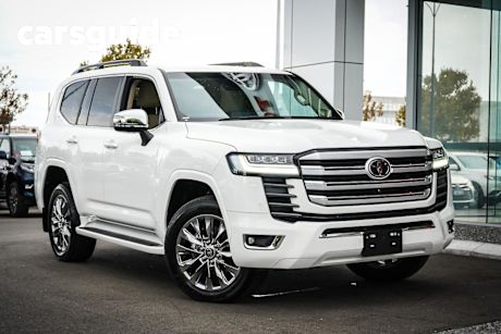 White 2022 Toyota Landcruiser Wagon LC300 Sahara ZX (4X4)