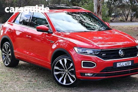 Red 2021 Volkswagen T-ROC Wagon 140TSI Sport
