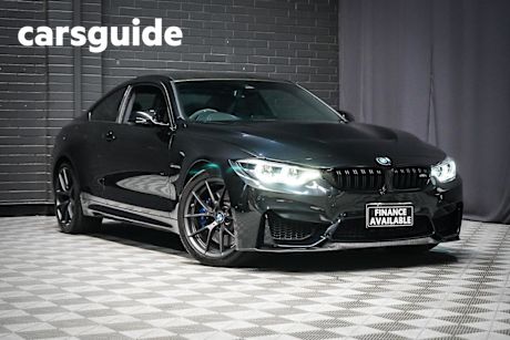 Black 2019 BMW M4 Coupe CS