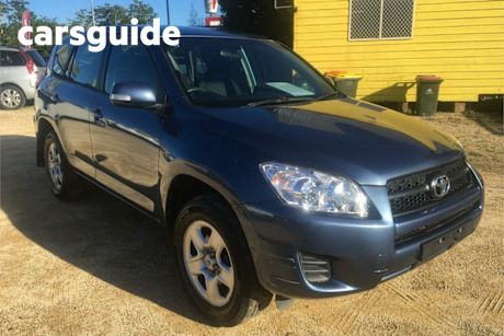 Blue 2011 Toyota RAV4 Wagon CV (2WD)