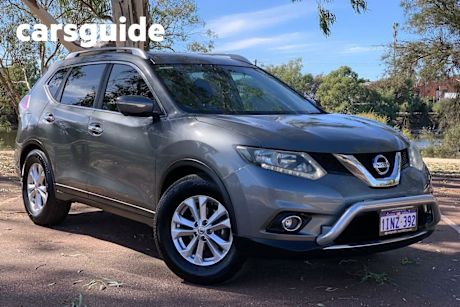 Grey 2017 Nissan X-Trail Wagon ST-L (fwd)