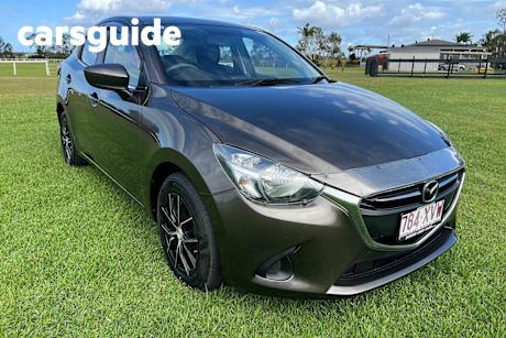 Brown 2015 Mazda 2 Sedan NEO
