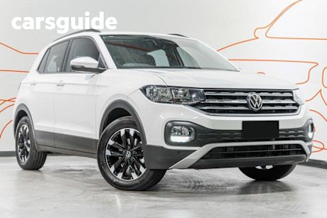 White 2021 Volkswagen T-Cross Wagon 85TSI Life