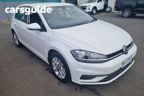 White 2018 Volkswagen Golf Hatchback 110 TSI Trendline
