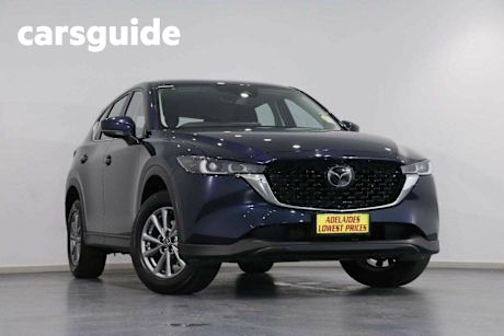 Blue 2023 Mazda CX-5 Wagon Maxx Sport (fwd)