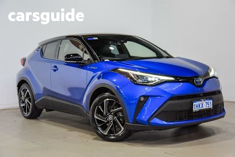 Blue 2021 Toyota C-HR Wagon Koba (2WD) Hybrid