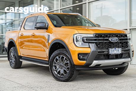 Yellow 2024 Ford Ranger Double Cab Pick Up Wildtrak 3.0 (4X4)