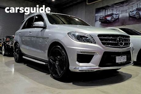 Silver 2014 Mercedes-Benz ML Wagon