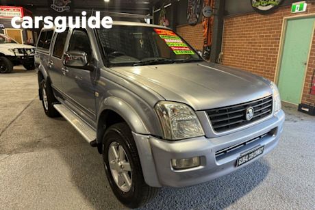Grey 2004 Holden Rodeo Ute Tray