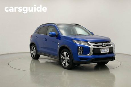 Blue 2023 Mitsubishi ASX Wagon Exceed (2WD)