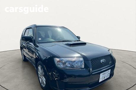 Black 2006 Subaru Forester SUV Cross Sports