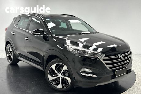Black 2017 Hyundai Tucson Wagon Highlander R-Series (awd)
