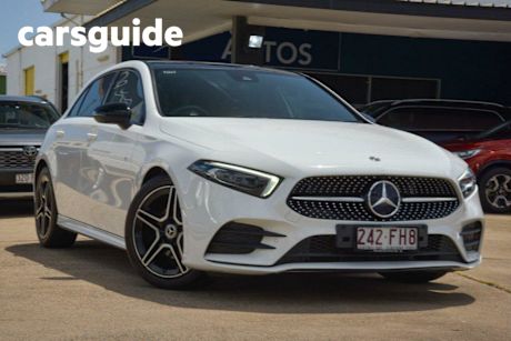 White 2019 Mercedes-Benz A180 Hatchback