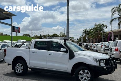 White 2022 Ford Ranger Double Cab Pick Up XLT 2.0 (4X4)
