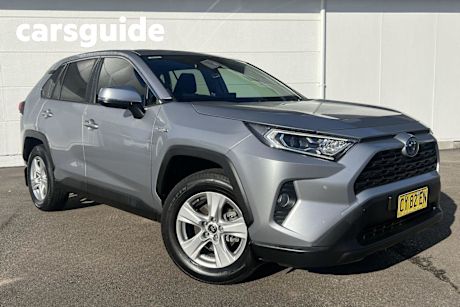 Silver 2020 Toyota RAV4 Wagon GX 2WD Hybrid