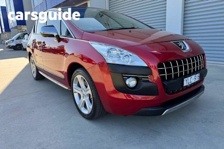 Red 2011 Peugeot 3008 Wagon XTE 2.0 HDI