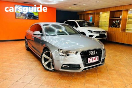 Silver 2015 Audi A5 Hatch Sportback 2.0 TDI