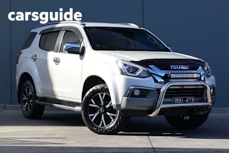 White 2019 Isuzu MU-X Wagon LS-T (4X4)