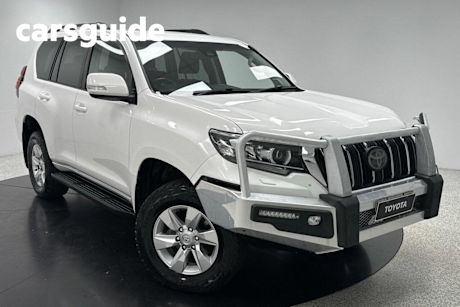 White 2018 Toyota Landcruiser Prado Wagon GXL (4X4)