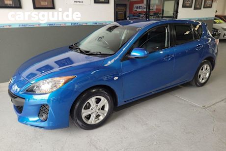 Blue 2012 Mazda 3 Hatchback NEO