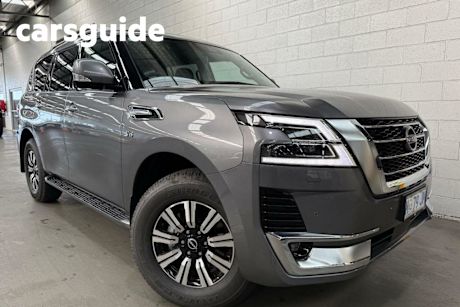 Grey 2024 Nissan Patrol Wagon TI-L