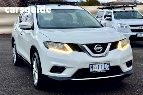 White 2015 Nissan X-Trail Wagon ST (4X4)