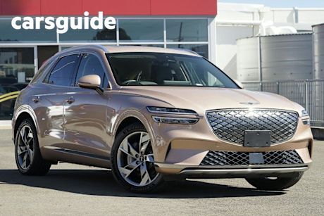 Gold 2022 Genesis GV70 Wagon Electrified Performance LUX