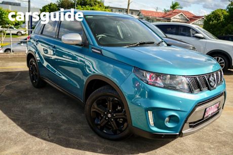 Blue 2016 Suzuki Vitara Wagon S Turbo (fwd)