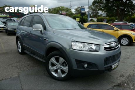 Grey 2013 Holden Captiva Wagon 7 CX (4X4)