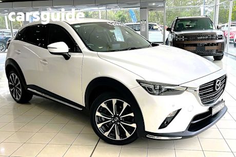 White 2019 Mazda CX-3 Wagon S Touring (fwd)