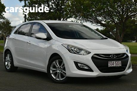 White 2013 Hyundai I30 Hatchback Elite