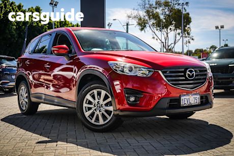 Red 2015 Mazda CX-5 Wagon Maxx Sport (4X4)