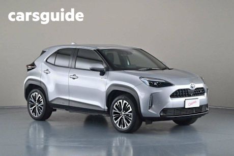 Silver 2024 Toyota Yaris Cross Wagon Urban Hybrid