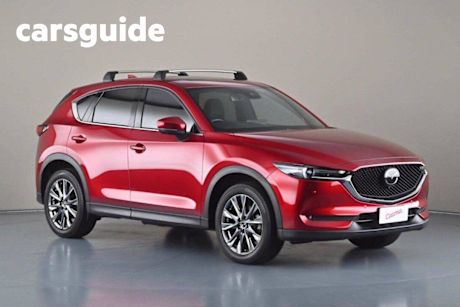 Red 2021 Mazda CX-5 Wagon Akera Turbo (awd)