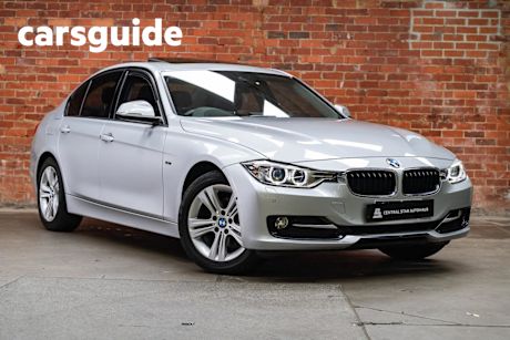 Silver 2015 BMW 316I Sedan Sport Line