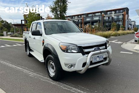 White 2009 Ford Ranger Cab Chassis XL (4X4)
