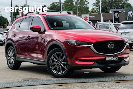 Red 2019 Mazda CX-5 Wagon Akera (4X4)