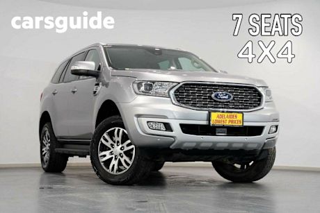 Silver 2021 Ford Everest Wagon Trend (4WD)