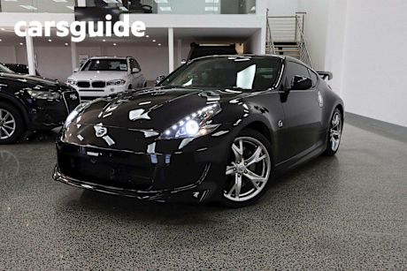 Black 2010 Nissan 370Z Coupe