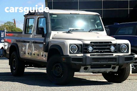 Beige 2024 Ineos Grenadier Dual Cab Pick-up Quartermaster