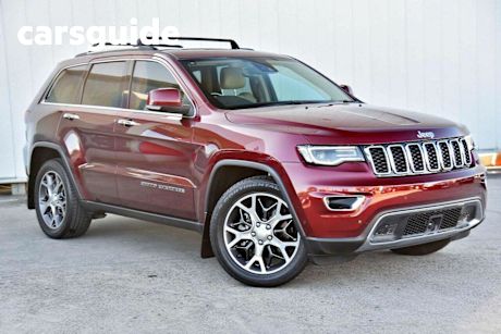 Red 2019 Jeep Grand Cherokee Wagon Limited (4X4)