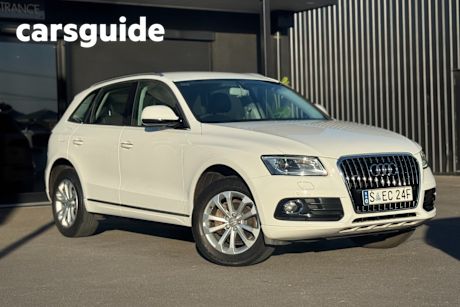 White 2015 Audi Q5 Wagon 2.0 TDI Quattro