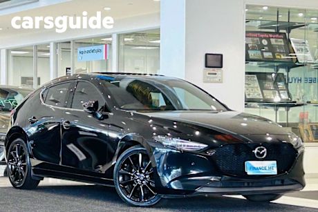 Black 2019 Mazda 3 Hatchback G25 Astina
