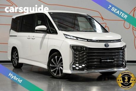 White 2023 Toyota Voxy Wagon
