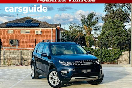 Blue 2016 Land Rover Discovery Sport Wagon LC TD4 HSE