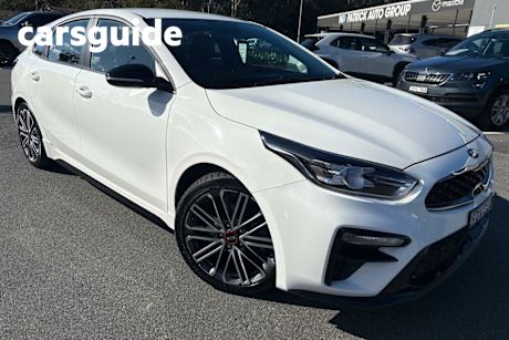 White 2019 Kia Cerato Hatchback GT Safety Pack